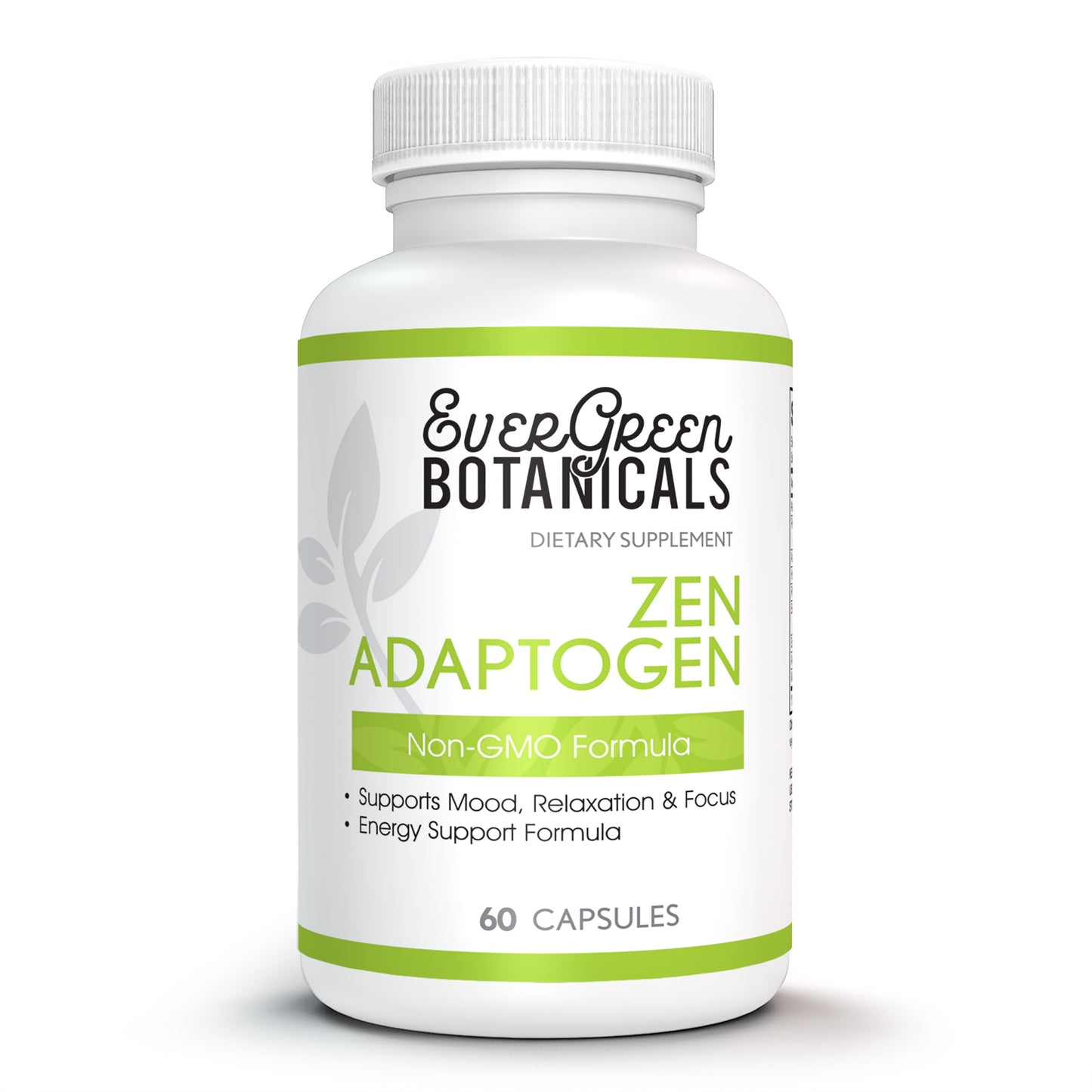 Adaptogen Capsules Zen Formula EverGreen Botanicals