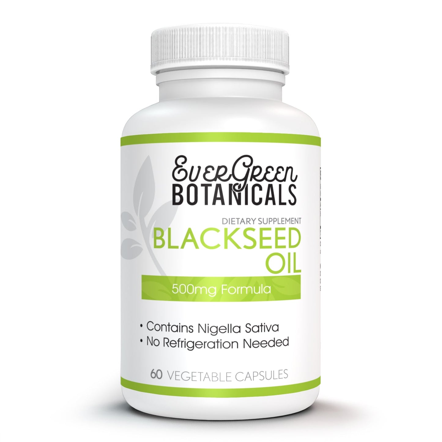 Black Seed Oil Capsules (Nigella Sativa) EverGreen Botanicals