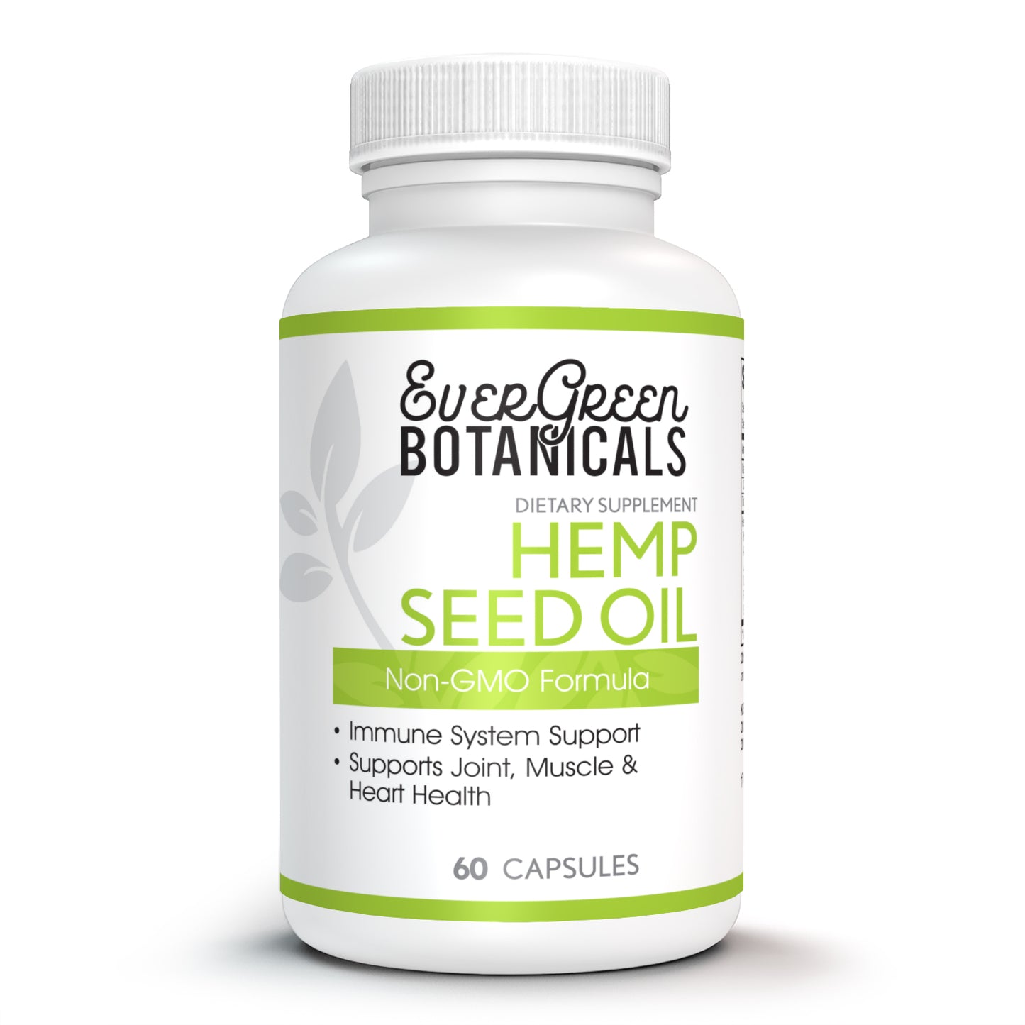 Hemp Seed Oil Capsules EverGreen Botanicals